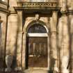 Detail of front entrance