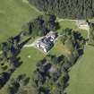 Oblique aerial view centred on the country house, hotel and hall-house, taken from the S.