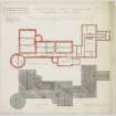 Foundation plan and roof plan.