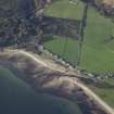 General oblique aerial view centred on the village, taken from the SE.