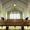 Interior. View from W showing galleries
