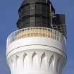 Top of lighthouse and lantern. Detail