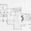 Plan of Harrison penthouse.