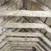 Interior. Attic space and roof structure