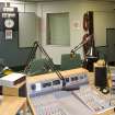 Interior. Radio studio
