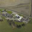 Oblique aerial view centred on the school, taken from the NNW.