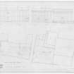 Plans and elevations of Priory Row.