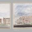 Digital image of drawing of Edinburgh College of Art by  Wheeler and Sproson.