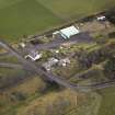 Oblique aerial view centred on Tynehead railway station, taken from the W.