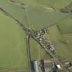 Oblique aerial view centred on Hassendean Station, taken from the SW.