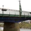 View of bridge pier