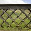 Detail.  Lattice girder on railway bridge over Gala Water N of tunnel from SW.