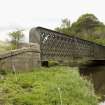 View of Bow railway bridge over the Gala Water N of the Bowshank railway tunnel from NW.