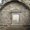 Detail of kerr burial vault