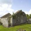 View of Kerr burial vault SSE