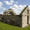 View of Kerr burial vault from WNW