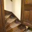 Interior. View of stairs to Lairds Loft