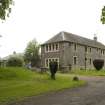 View of former stable block from W