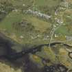 Oblique aerial view centred on the village, taken from the SSW.