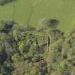 Oblique aerial view centred on the walled garden, taken from the SE.