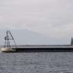 View from E with breakwater in foreground