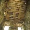 Interior. S Tower internal ceiling structure. Detail