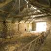 Interior. Courtyard livestock shed.