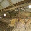 Interior. Courtyard livestock shed.