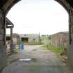 N Outbuildings. View from S