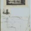 Digital copy of page 52: Two engravings and an ink sketch plan of Cambuskenneth Abbey.
'MEMORABILIA, JOn. SIME  EDINr.  1840'