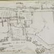 Sketch plan of Pittenween Abbey
Insc. "Pittenweem Abbey & parts adjacent. Surveyed by Messrs Jo. Mackinlay & Jo. Sime, 16th July 1829 & Sept. 1833"
'MEMORABILIA, JOn. SIME  EDINr.  1840'