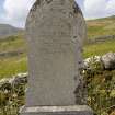 View of gravestone to Allan Livingstone