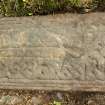West highland grave slab with sword and interlace decoration