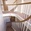 Interior. Ground floor. Typical staircase. Detail