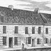 Scanned copy of engraving showing general view.
Insc.:'Camlachie Mansion.'
Taken from J Tweed, Glasgow ancient and modern DIV III: Glasghu Facies a view of the city of Glasgow, vol III, p 754