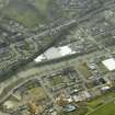 Oblique aerial view centred on Glebe Mills, taken from the NNE.