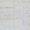 Digital copy of page 24a: Letter to John Sime.
'MEMORABILIA, JOn. SIME  EDINr.  1840'