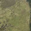 Oblique aerial view of the remains of the township, taken from the SE.