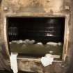 Interior. Tanyard. Tanning Drum No.1. Preparation of hides prior to tanning.