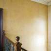 Interior. 1st floor. Staircase hall wall