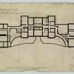 Additions and alterations for R F McEwen.
Block plan showing drains, etc.