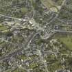 Oblique aerial view of the town, taken from the SE.