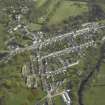 Oblique aerial view centred on the village, taken from the NNW.