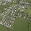 Oblique aerial view centred on the village, taken from the NNW.