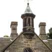 Detail of clock and bellcote from ENE.