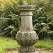 View of Western sundial at Craigiehall House, Edinburgh, from W