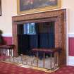 Interior. Ground Floor.  Drawing room, detail of fireplace