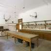 Interior of Fasque House. Ground floor, old kitchen