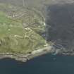 General oblique aerial view centred on the crofting township, taken from the W.