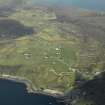 General oblique aerial view centred on the crofting township, taken from the W.